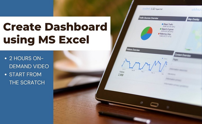 Create Interactive Dashboard using MS Excel in 2 hours